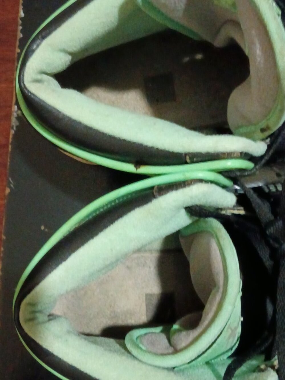 Nike Air Jordan 1 Retro 89 Green Glow Men’s Size 12 US 599873-033 Black Teal - Picture 11 of 14